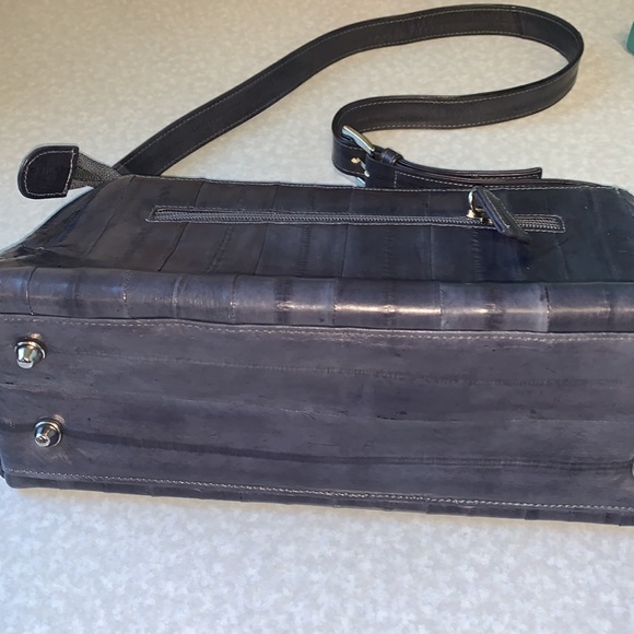 Vintage Eel Skin Shoulder Bag - Picture 5 of 13